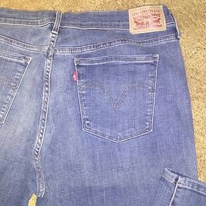 Levi's 505 straight leg jeans